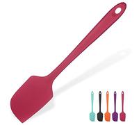 U-Taste Extra Large Silicone Spatula, 315℃ Heat Resistant, Red | 35.6cm Long Flexible Rubber Bowl Scraper, Seamless Stirring Cooking Scraping Baking Food Flipper for Kitchen Cookware