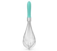 U-Taste Large Kitchen Balloon Whisk, 18/10 Stainless Steel, Aqua Sky
