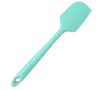 U-Taste Large Silicone Spatula, 250℃ Heat Resistant, 29cm, Aqua Sky | Non-Stick Flexible Seamless Scraper, Baking Cooking Silicon Kitchen Utensil with Nylon Core for Mixing Stirring Scraping