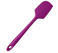 U-Taste Large Silicone Spatula: 250℃ Heat Resistant Non-Stick Flexible Seamless Scraper, Baking Cooking Silicon Kitchen Utensil with Nylon Core for Mixing Stirring Scraping (29cm, Purple)