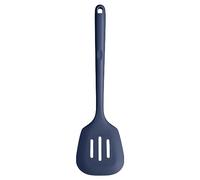 U-Taste Long Silicone Slotted Turner, 315℃ Heat Resistant, Midnight Blue