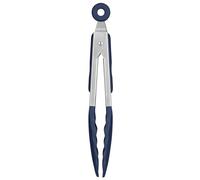 U-Taste Silicone Kitchen Tong, 250℃ Heat Resistant, 18cm, Midnight Blue