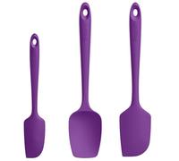 U-Taste Silicone Spatula Set of 3, 250℃ Heat Resistant, Purple