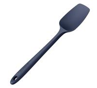 U-Taste Silicone Spoon Spatula: 250℃ Heat Resistant Flexible Seamless Rubber Spatula, Baking Cooking Silicon Kitchen Utensil for Nonstick Cookware Mixing Stirring Scraping (29cm, Midnight Blue)