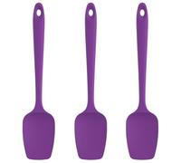 U-Taste Silicone Spoon Spatula Set of 3, 315℃ Heat Resistant, Purple