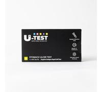 U-Test Stomach Ulcer Test Kit, H.Pylori Faecal Rapid Self Test, Easy, Accurate Home Test Kit, Results in 10 Minutes