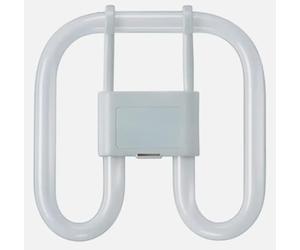 U-Trade Energy-Efficient Fluorescent Light Bulb 2D - 2 Pin or 4 Pin - GR8 or GR10Q - 16W, 28W, and 38W - White - Square - Long-Lasting and Eco-Friendly - Slim Flat Tube Lamp. (2-PIN - 28W (GR8))