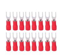 U - Type Crimp Terminal Connectors Kit 1000Pcs | SV1.25-3 Brass Cold - Pressed for Electrical Wiring/Automotive/DIY Projects | Insulated Wire Terminals with Color Coding