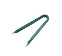 U Type IC Extractor for PLCC 20-84 Pin Chips, Flat ROM Circuit Board Removal Tool with Spring-Assisted Puller, ESD-Safe ABS+Metal Design for BIOS ICS, Green