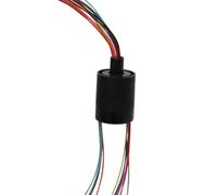 U-type Slip Ring 1PCS Dia 22mm 220V AC DC 2A 12CH Non-flange Conductive Joint Connector