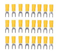 U Type Wire Connector, 48A Fork Terminals SV5.5-4 50Pcs Safe 4-6mm² for Electrical Projects