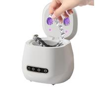 U-V Cleaner for Dentures, Ultrasonic Retainer Cleaners Machines | 52khz Aligner Cleaner | Portable UV Retainers Cleaning Machine for Kids Seniors Adults Mouthguard Watch Strap Denture Aligner Jewelry