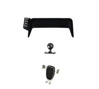 U0sqmyUAu Mobile Phone Holder Support Stand Gravity Car Mount Accessory Compatible With ST Titanium ST LineX 2019 2020 2021 2022 GPS Screen(Silver Set)