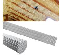 U0U 16 Inch Insulation Support Wire,50 Pcs Insulation Bracket Metal Insulated Support Rods,Stainless Steel Metal Insulated Wire for Attic,Garage,Ceiling Insulated,Basement