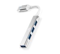 U124A USB Hub 4 Port USB A Splitter and Multi USB Port hub, 1 USB 3.0 Port and 3 USB 2.0 Ports, Plug and Play, Compatible with Laptop, Desktop, Windows, Mac and Linux, by Red Star Tec