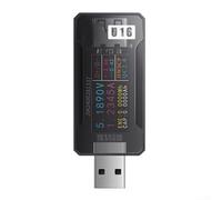 U15 U16 Fast Charger Tester 600W 12A 50V with Real Time Voltage Current Power Detection for Repair and Inspection of Chargers and Devices (U16)