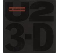 U2 3-D Dance Mixes - 180 Gram UK 12" vinyl single record U2COM13 U2 Dot Com 2018 Audiophile