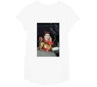 U2 Bono Dressed As Devil On Zoo TV Tour 1993 T-Shirt, Girls, White, X-Small