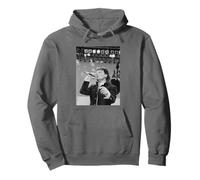U2 Bono Performing For Live Aid Wembley Stadium 1985 Pullover Hoodie