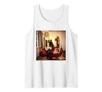 U2 Boy Album Era Bono Band Photo by Martyn Goddard Tank Top