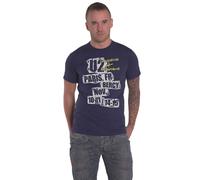 U2 I+E Paris Event 2015 Tour T-Shirt in Navy | Size: Medium U2 Navy M