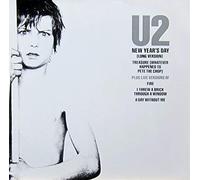 U2 - Island 600741 - U2 - "New Year's Day" - (Long Version).- New years Day - Treasure, Fire - I Threw a Brick Through a Window - A Day Without me.- Original Printed In Germany, 1982 - Album Vinyle LP 33 tours (Et Non CD).