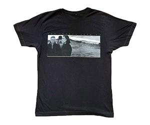 U2 Joshua Tree Photo T-Shirt Black S