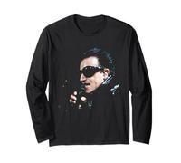 U2 Live Bono At Cardiff Arms Park Zoo TV Tour 1993 Long Sleeve T-Shirt