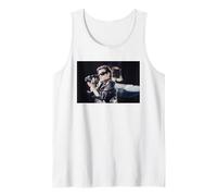 U2 Live in Cardiff Zoo TV Tour Bono with Camcorder Tank Top