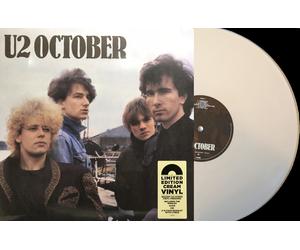 U2 LP October Limited Edition 180g CREAM Vinyl New & Sealed HMV Exc. + Booklet