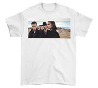 U2 T Shirt Joshua Tree Photo 2017 European Tour Official Mens White ex Tour L