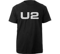 U2 - T-Shirt # S Unisex Black # Logo