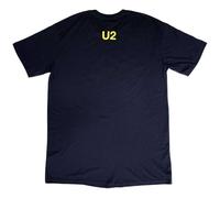 U2 Unisex Adult EU Stars 2018 T-Shirt (XL) (Navy Blue)