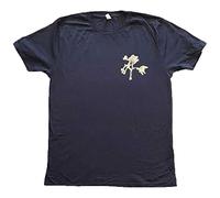 U2 Unisex T-Shirt: Joshua Tree Photo (Navy Blue) (Back Print & Ex-Tour)