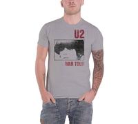 U2 War Tour T-Shirt in Grey | Size: Large U2 Grey L