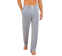 U2SKIIN Mens Ultra Soft Pajama Pants, Stretch Sleep Pant with Pockets Lightweight & Cozy Lounge Pj Bottoms for Men (Navy Mel., XL)