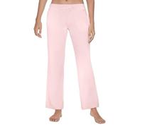 U2SKIIN Women's Pyjama Bottoms, 100% Cotton Comfortable Women's Pyjama Pants Lounge Pants (Pink, L)