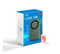 U30AIR + Pre-Loaded 3GB SIM - 5G Portable Wi-Fi Pocket Router 5G Connectivity Dual Band Zte White One Size