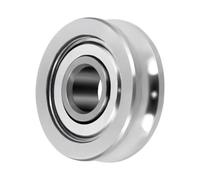 U604ZZ Deep U 12Pcs Groove Ball Track Guide Bearing 4x13x4mm Double Metal Shielded (GCr15) Chrome Steel Bearing