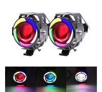 U7 LED Spotlight 9-60V 2A High Power for Modification(Multicolored) | 1000LM ultra-bright output, 10W high for power, clear for night vision, car motorcycle compatible, easy retrofit