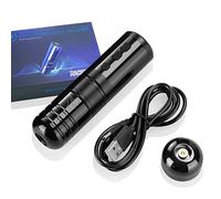 U8 Tattoo Gun Wireless Tattoo Machine With Precise Frequency Adjustability, 3-12V Multiple Voltage Options, 2200mAh Power Supply, 1 Inch HD Color Screen, Use for Tattoo Artists (Black)