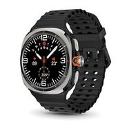 U8 Ultra Smart Watch Android OS 4G/5G Sim Card GPS WIFI Rotary Camera Global Calling 128GB Storage Amoled Screen Smartwatch (all black,4GB 64GB)