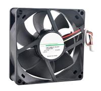 U80T24MUA7-53J241 8cmX80mm Axial Flow Fan 80x80x25mm DC24V 0.09A 3-Pin Cooling Fan for Frequency Converter Power Supply