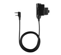 U94 PTT System Cable, 2 pin 7.0mm Plug Push to Talk U94 type Headset PTT Tactical Noise Reduce Cable for TYT F8, for UV5R, for MML UV100