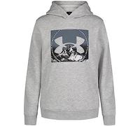 Under Armour Boys' Outdoor Hoodie, Large Front Pocket, Quick-Drying & Lightweight, Mod Gray, S