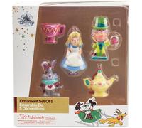 UA Alice in Wonderland Sketchbook Mini Ornament Set