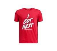Under Armour Boy's UA B Hoops Next SS Shirt Red