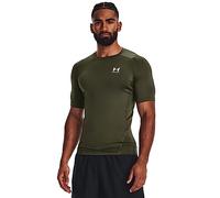 Under Armour HeatGear Compression Short Sleeve T-Shirt Khaki Green - XS