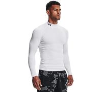 Under Armour Compression Mock Top UA CG ColdGear Armour - White/Black M