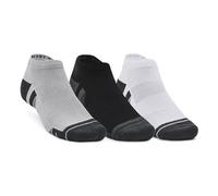 Under Armour Performance Tech 3pk Low Socks Mod Grey - XL Size: XL